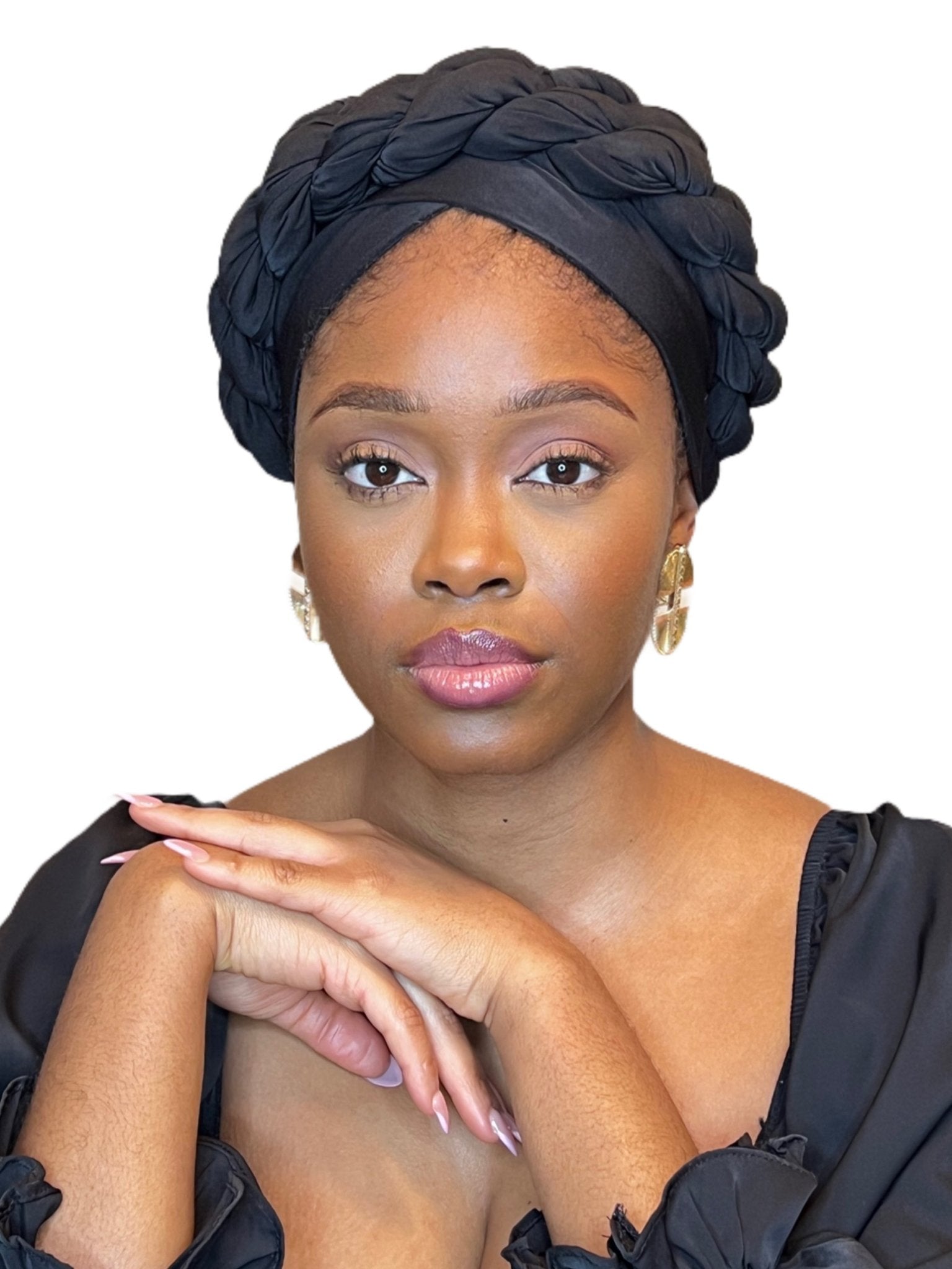 ROLLS – Handmade Twist Pre - Wrapped Headwrap for Effortless Style - Onestep Beauty Bar
