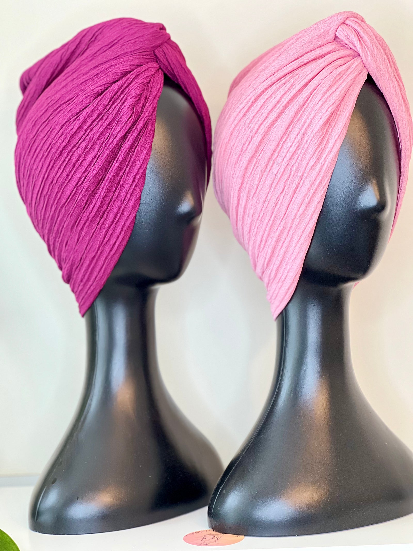 Crinkled Knot Headwrap Onestep Beauty Bar