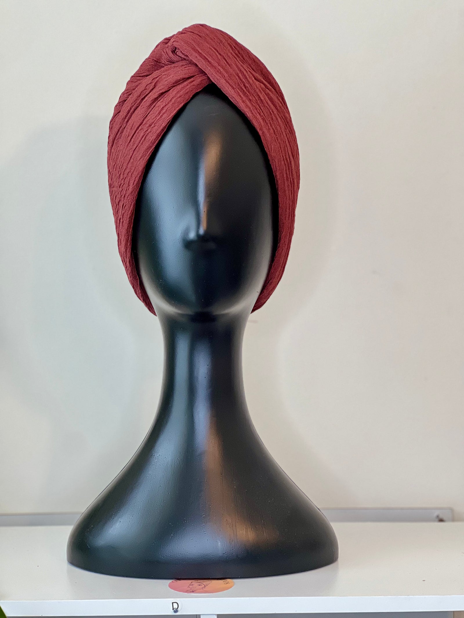 Crinkled Knot Headwrap Onestep Beauty Bar