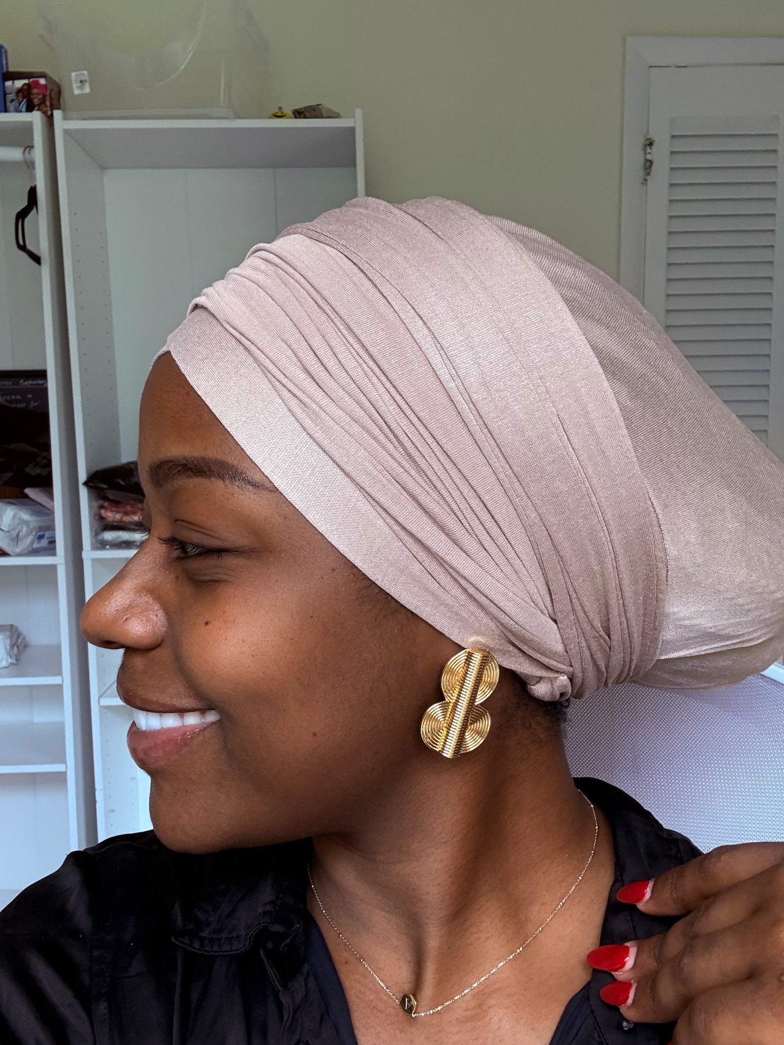 Adjustable Turban Wrap