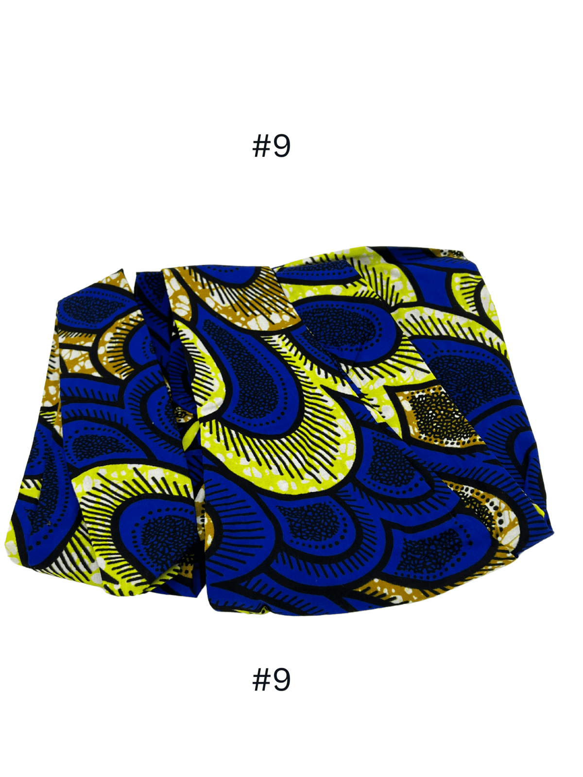 AfroChic Wrap – Pre - Cut Wax Cotton Headwrap for Easy Styling - Onestep Beauty Bar