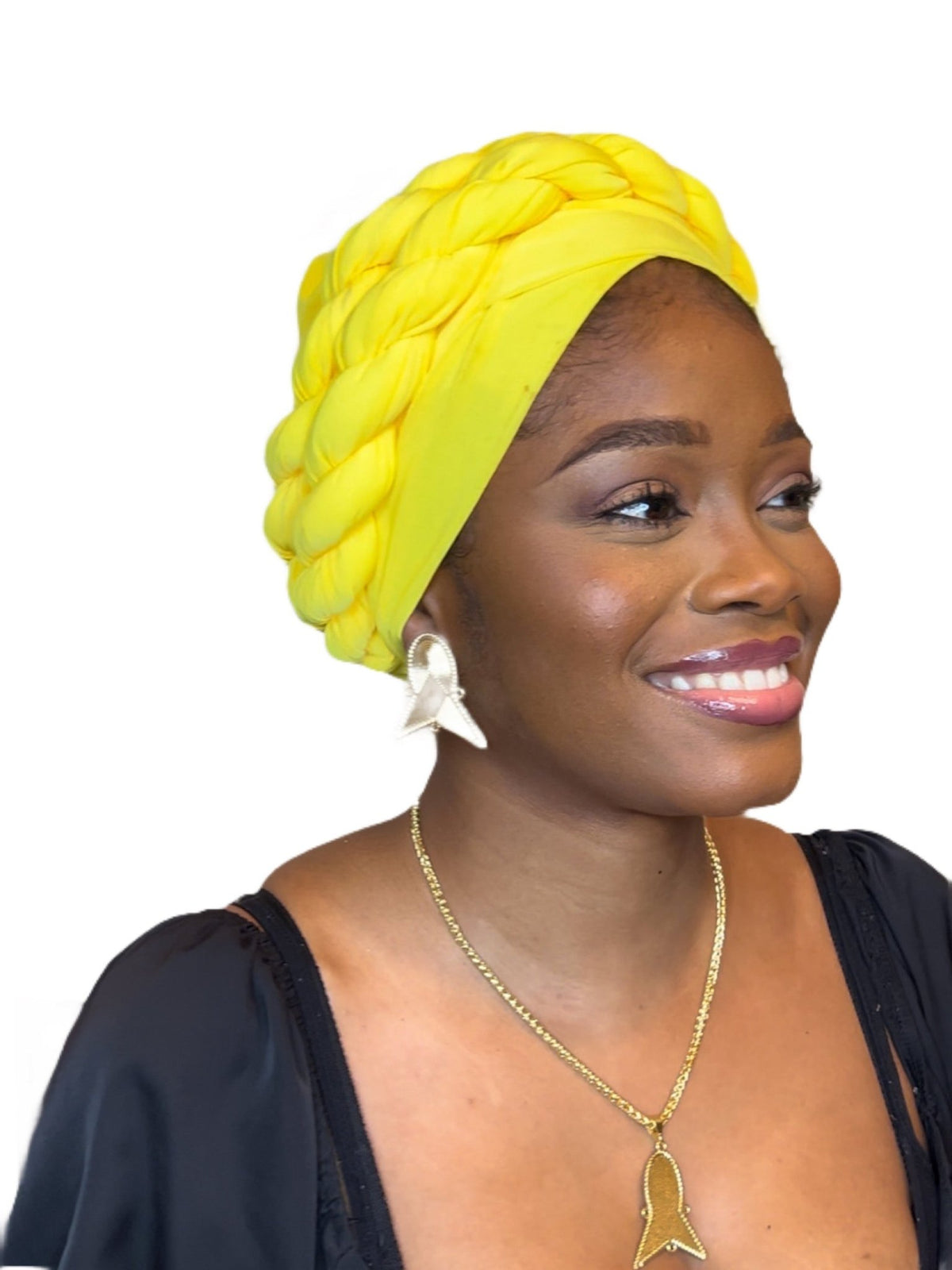 ROLLS – Handmade Twist Pre - Wrapped Headwrap for Effortless Style - Onestep Beauty Bar