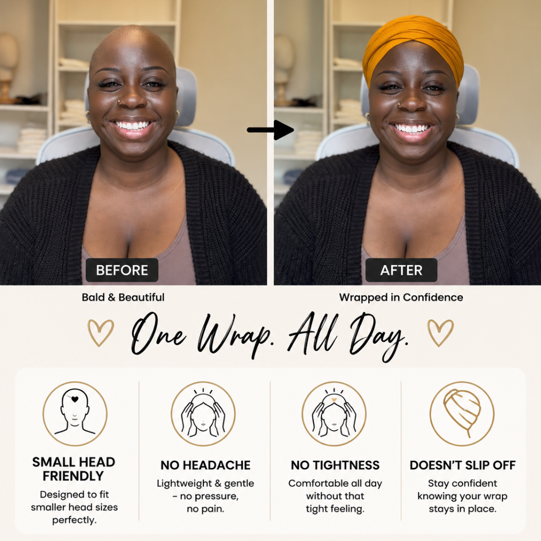 Adjustable Turban Wrap