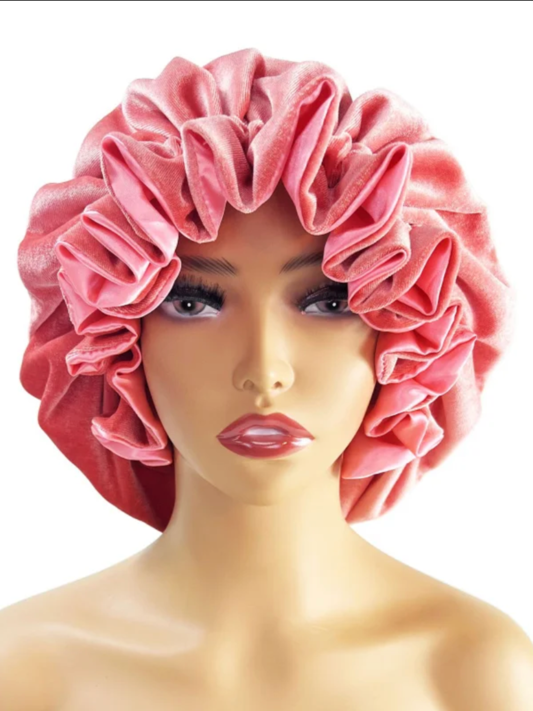 Velvet Satin Lined Bonnet