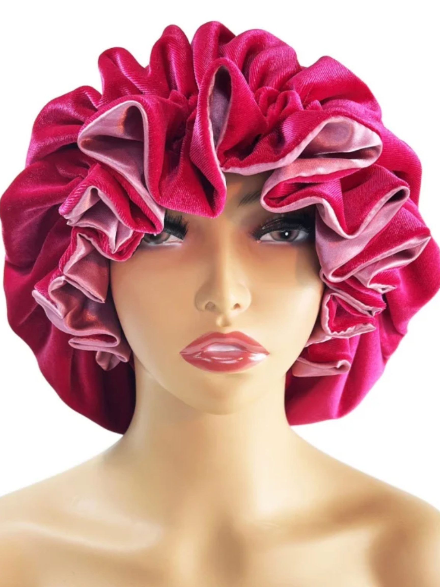 Velvet Satin Lined Bonnet