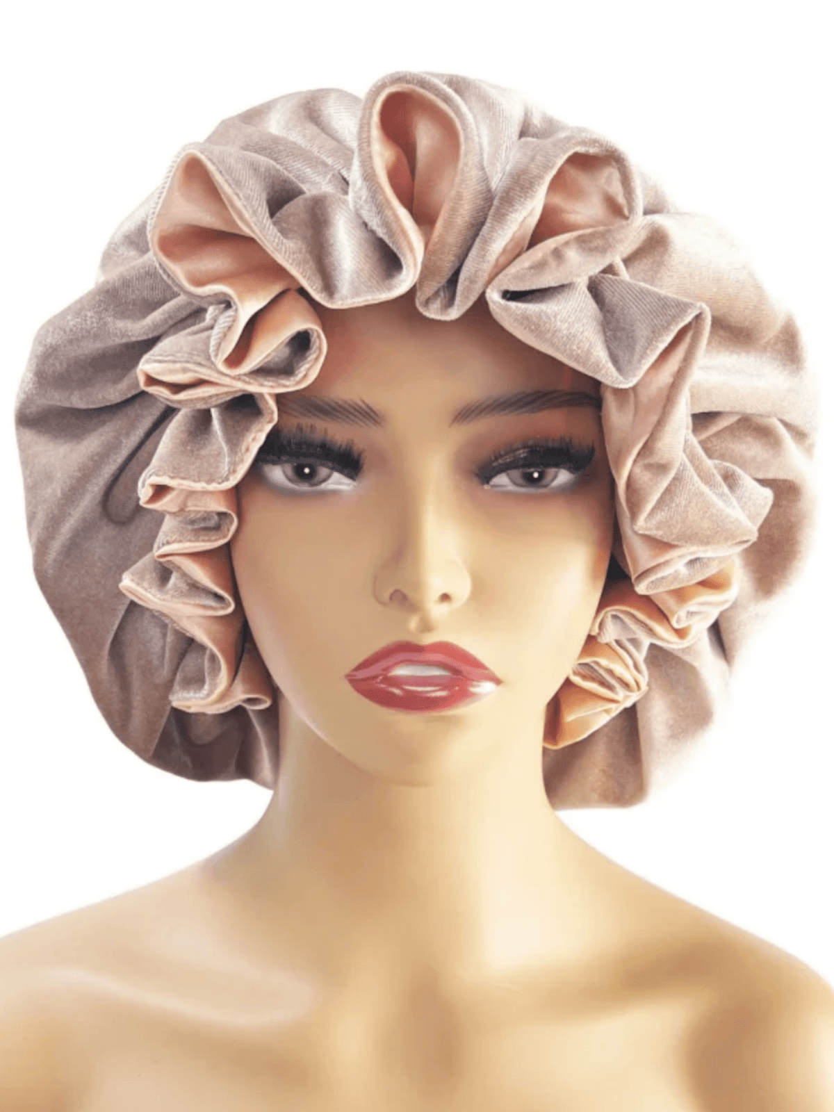 Velvet Satin Lined Bonnet - Onestep Beauty Bar
