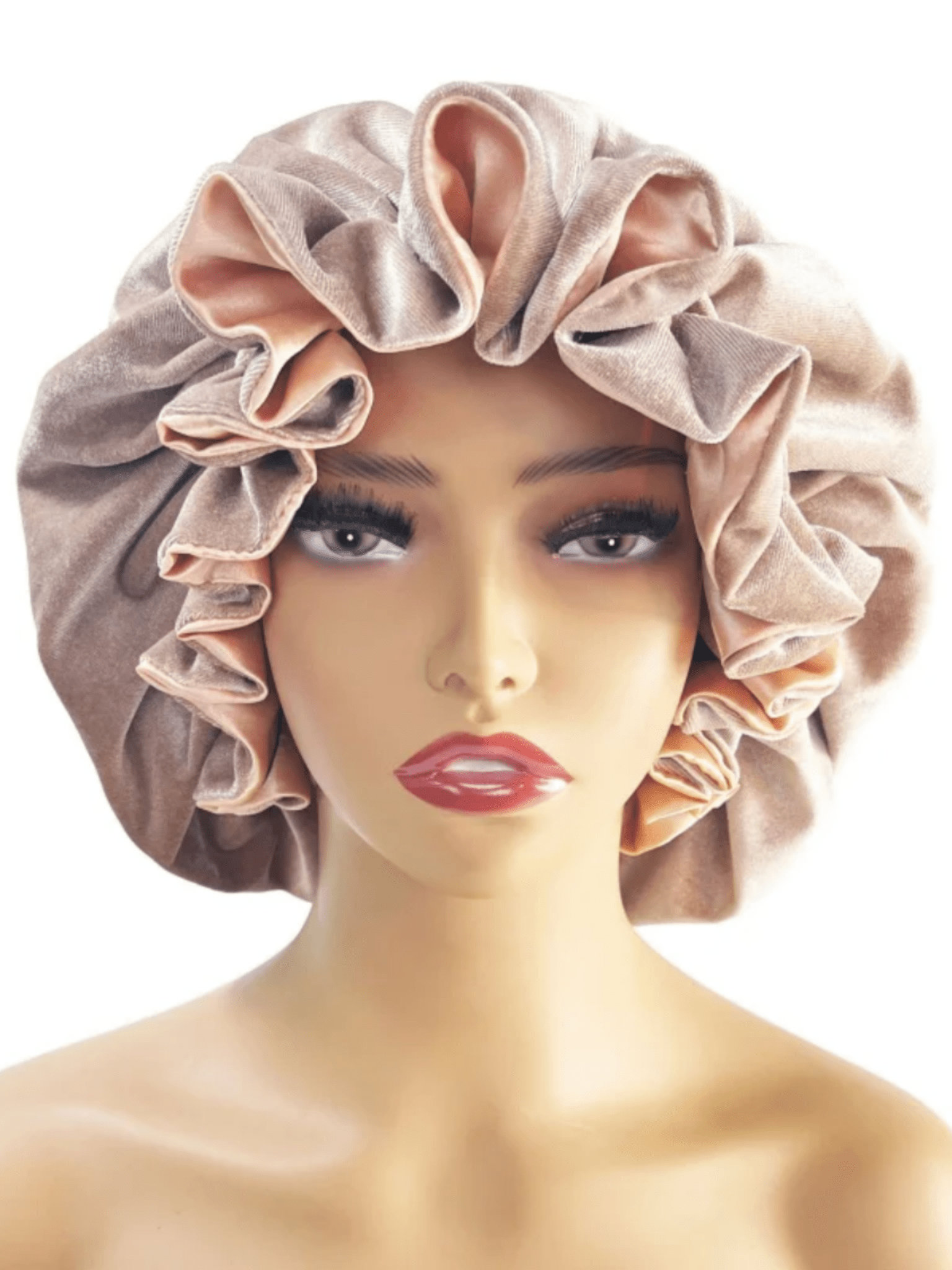 Velvet Satin Lined Bonnet - Onestep Beauty Bar