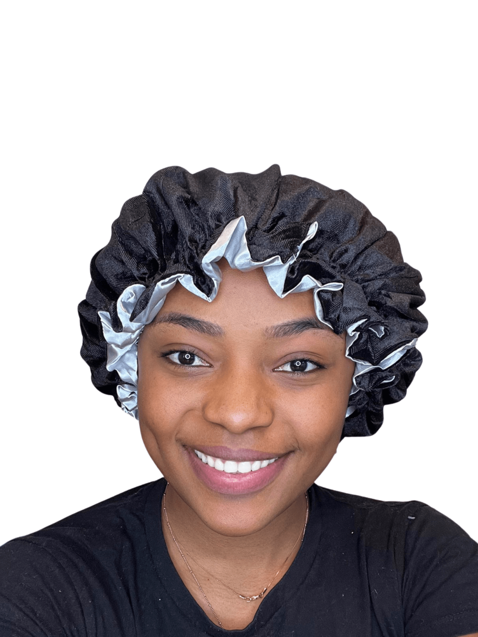 Velvet Satin Lined Bonnet - Onestep Beauty Bar