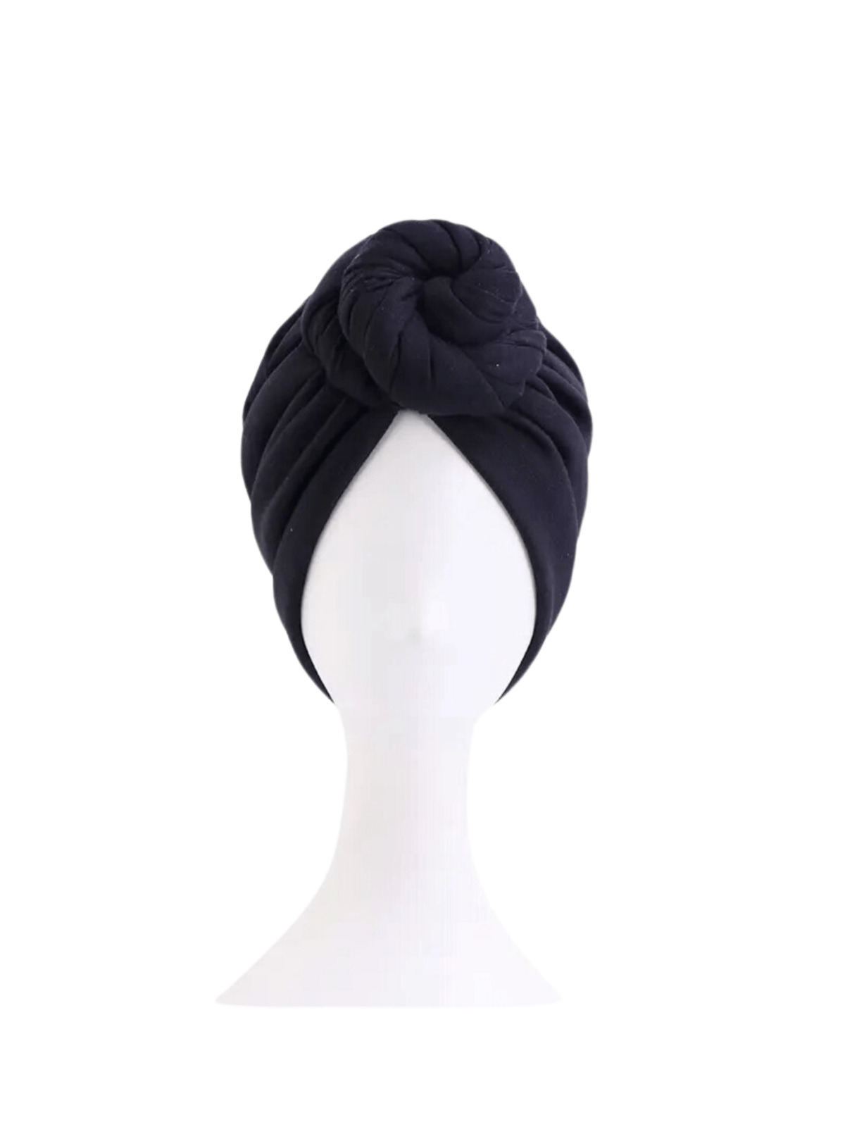 Everyday Jersey Knot Turban — Pre-Wrapped, Soft & Stretchy Headwrap - Onestep Beauty Bar