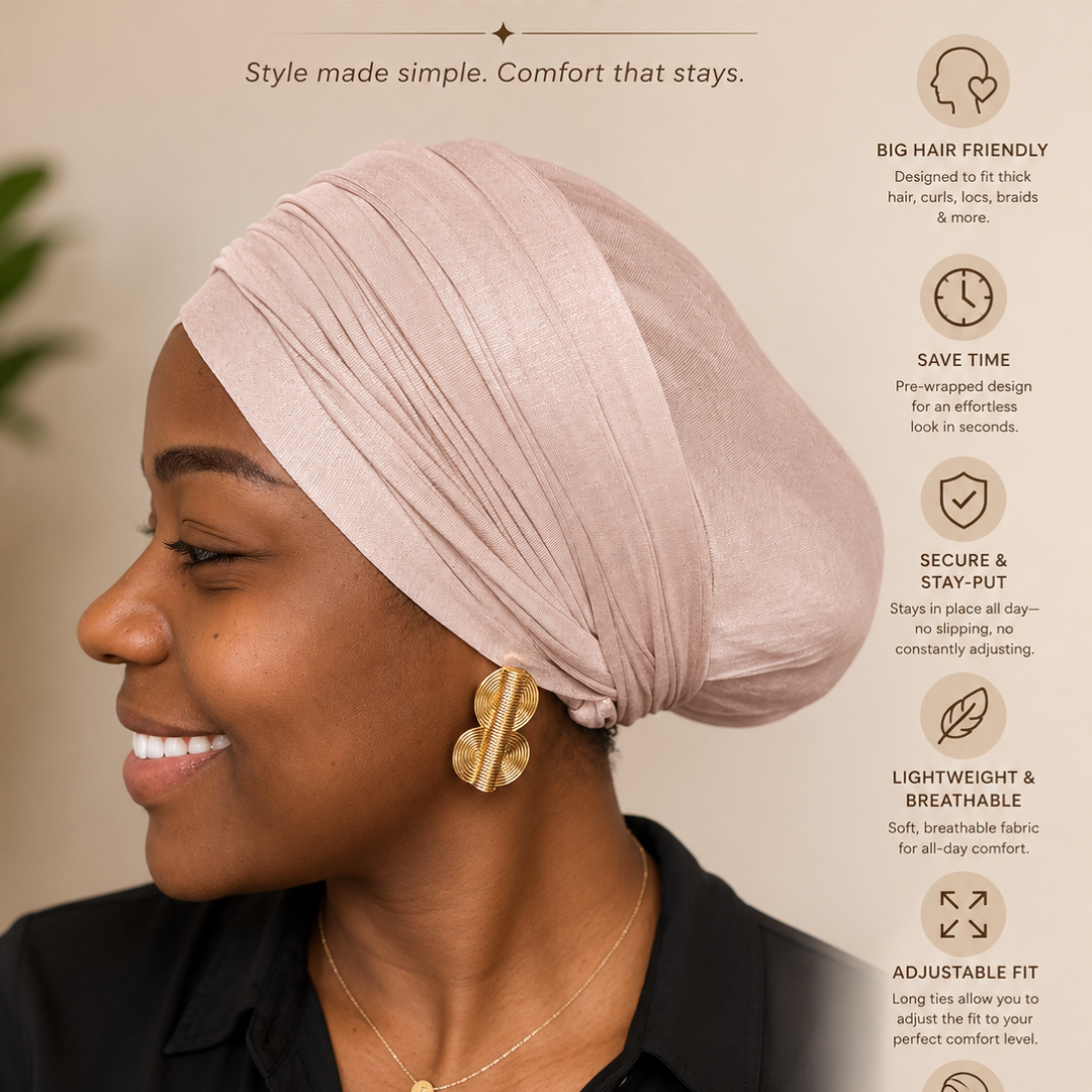 Adjustable Turban Wrap