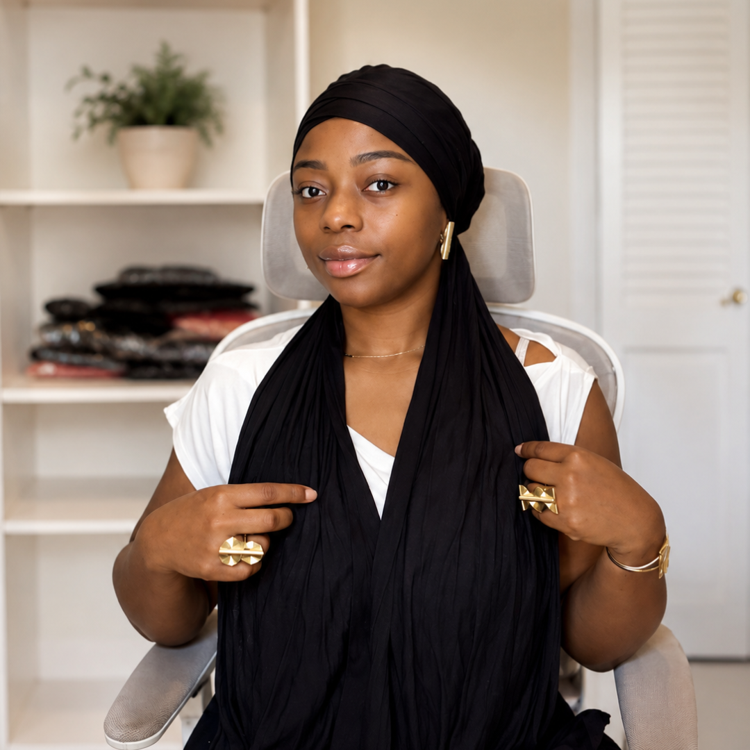 Adjustable Turban Wrap