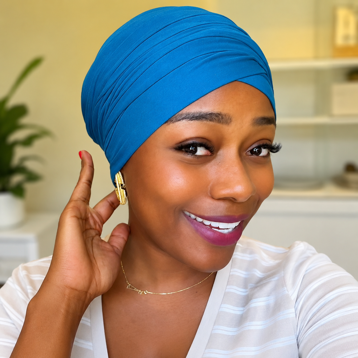 Adjustable Turban Wrap