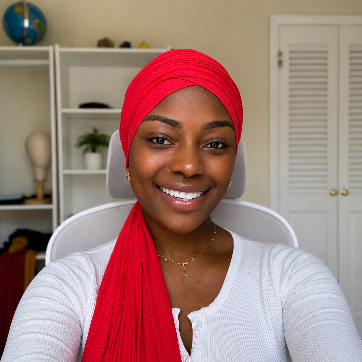 Adjustable Turban Wrap