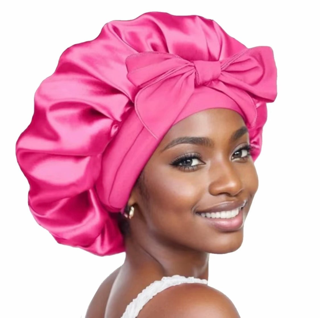 Satin Hair Bonnet - Protect and Nourish Your Hair while You Sleep - Onestep Beauty Bar