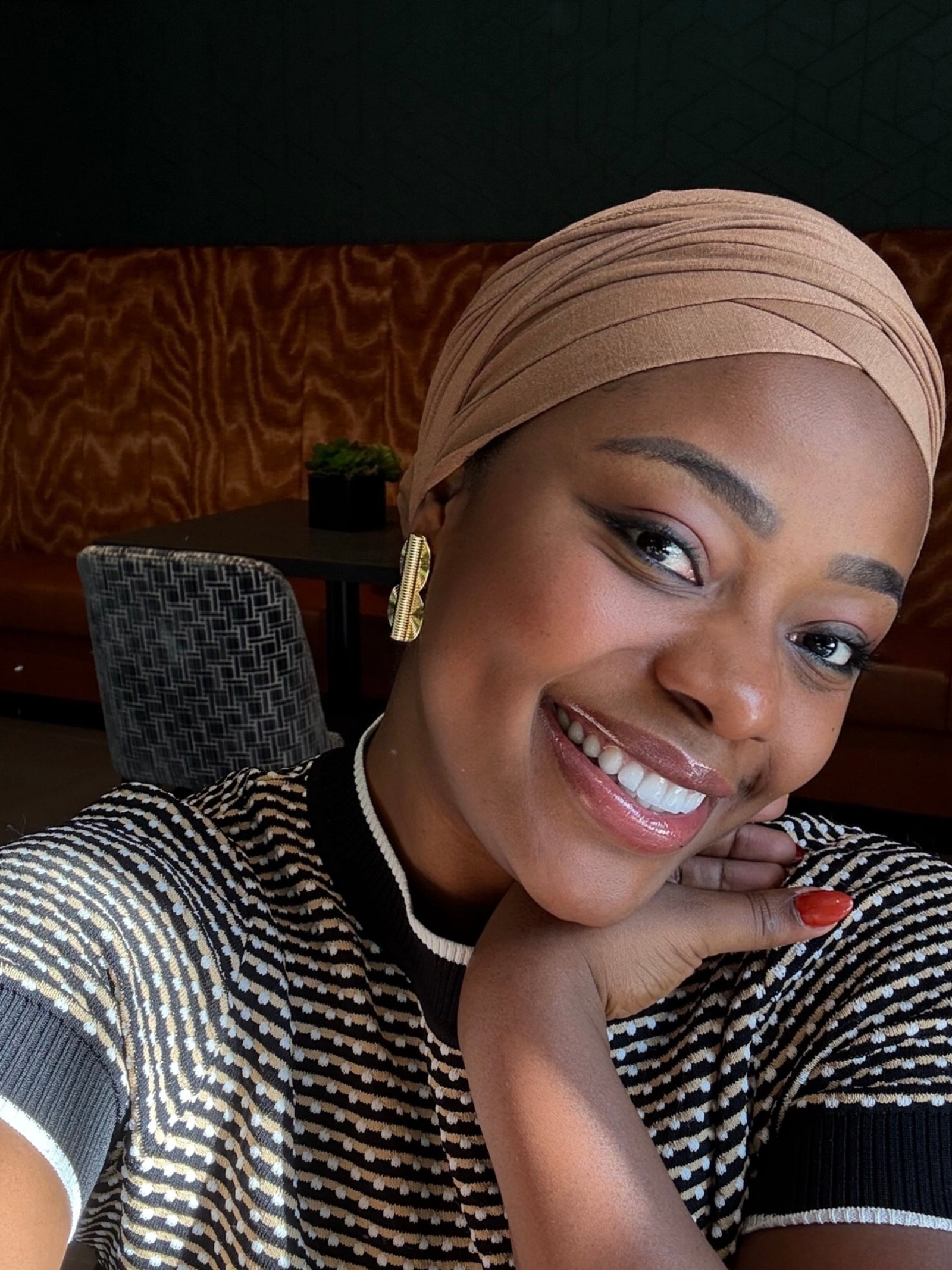 Adjustable Turban Wrap