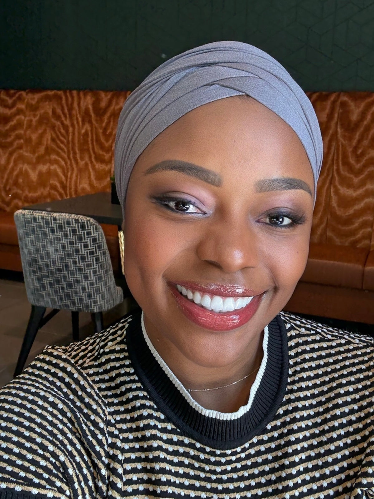 Adjustable Turban Wrap