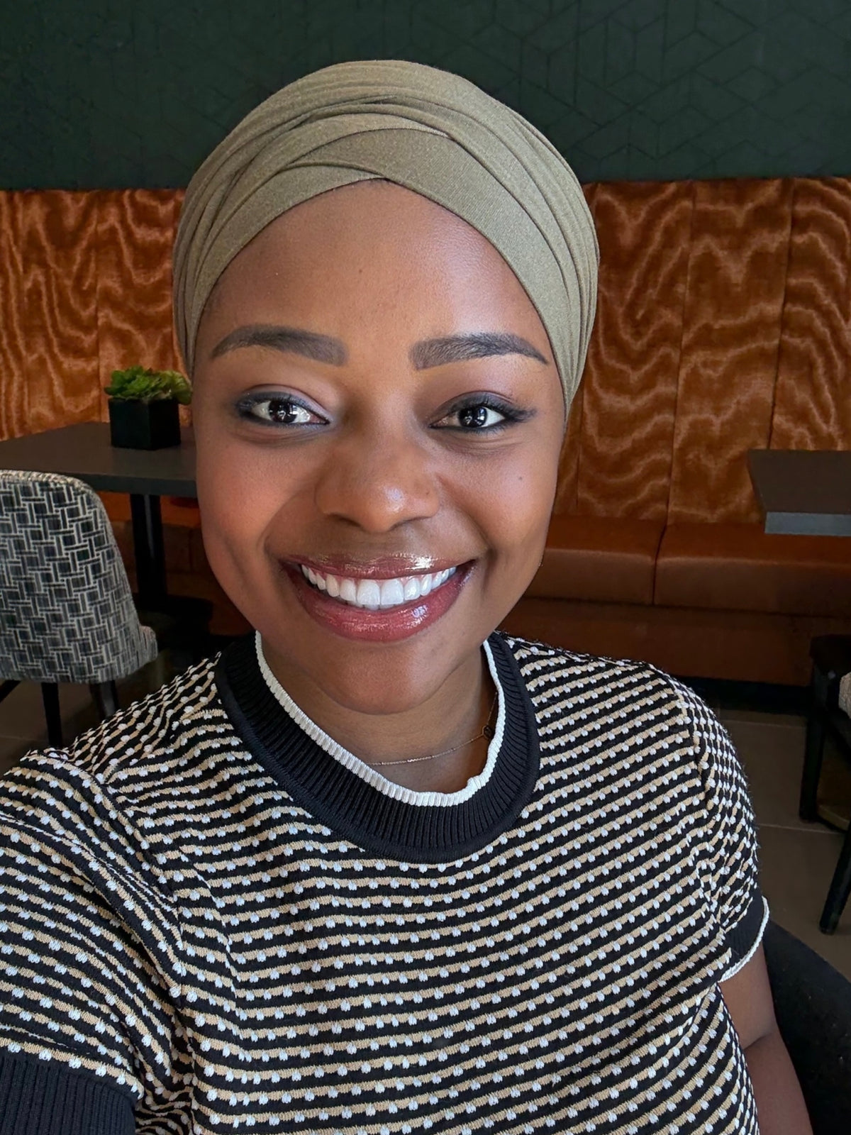 Adjustable Turban Wrap