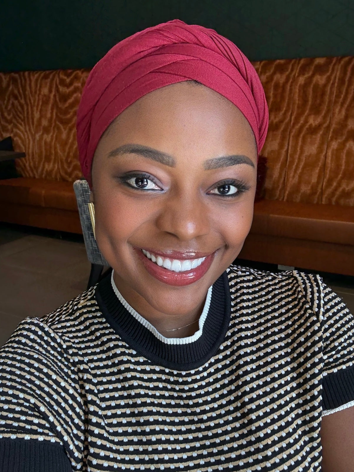Adjustable Turban Wrap