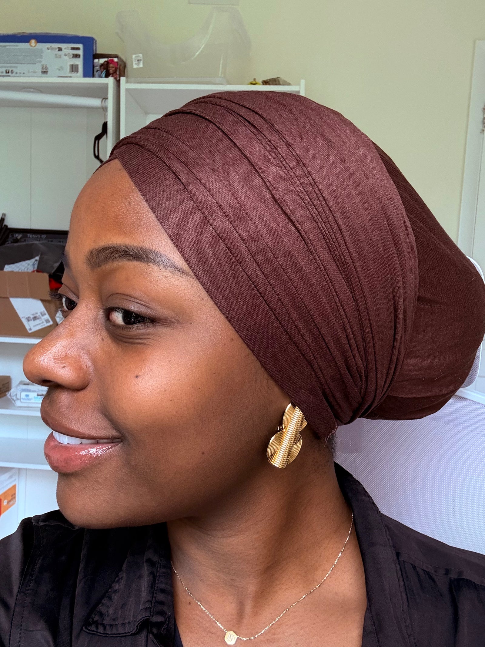 Adjustable Turban Wrap