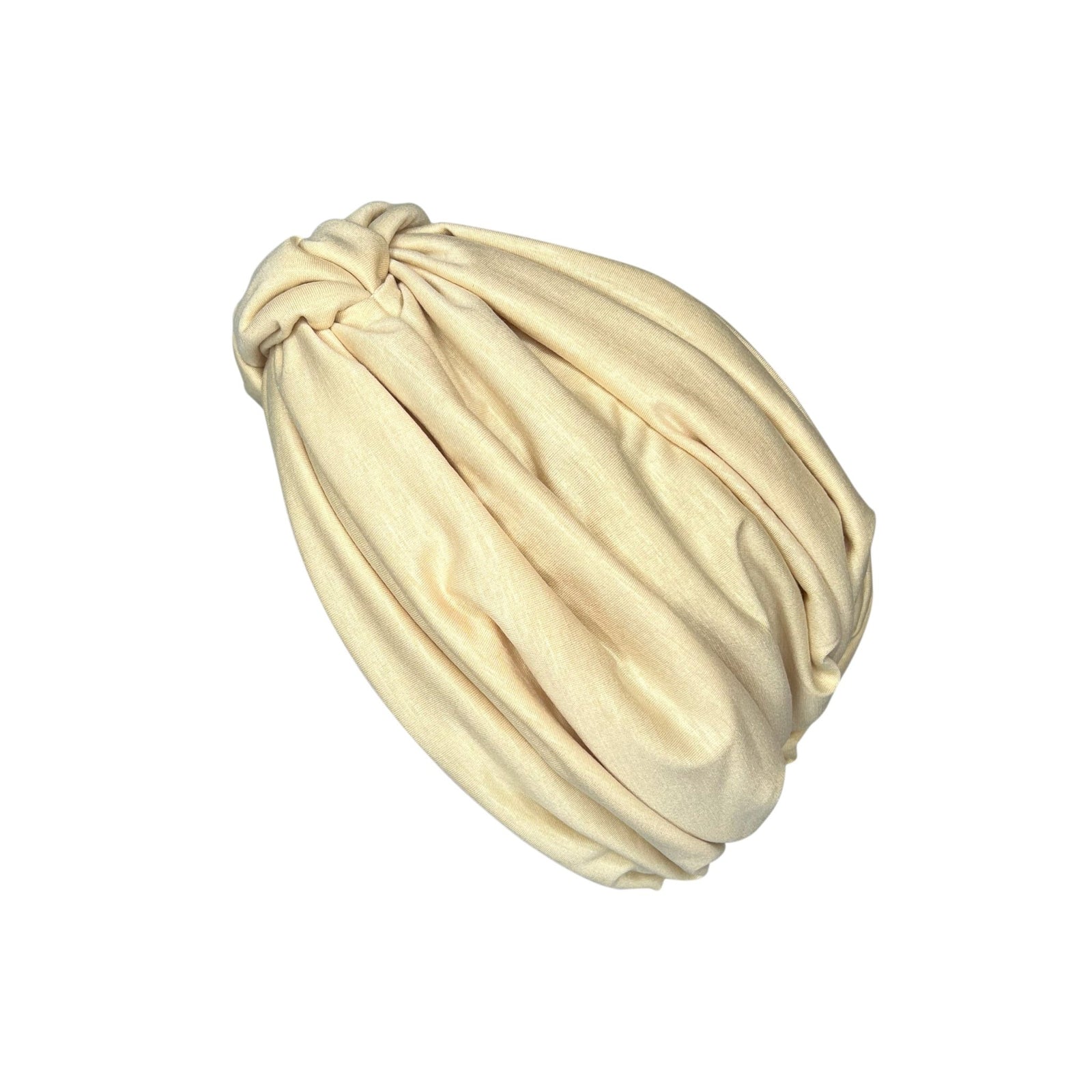 VANILLA - PREMIUM KNOT TURBAN - Onestep Beauty Bar