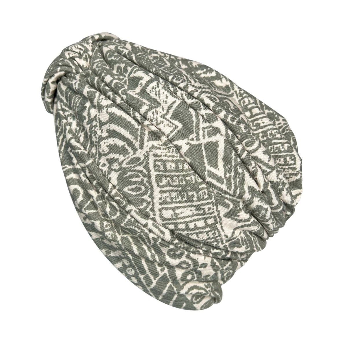 DUSTY GREY - PREMIUM KNOT TURBAN - Onestep Beauty Bar