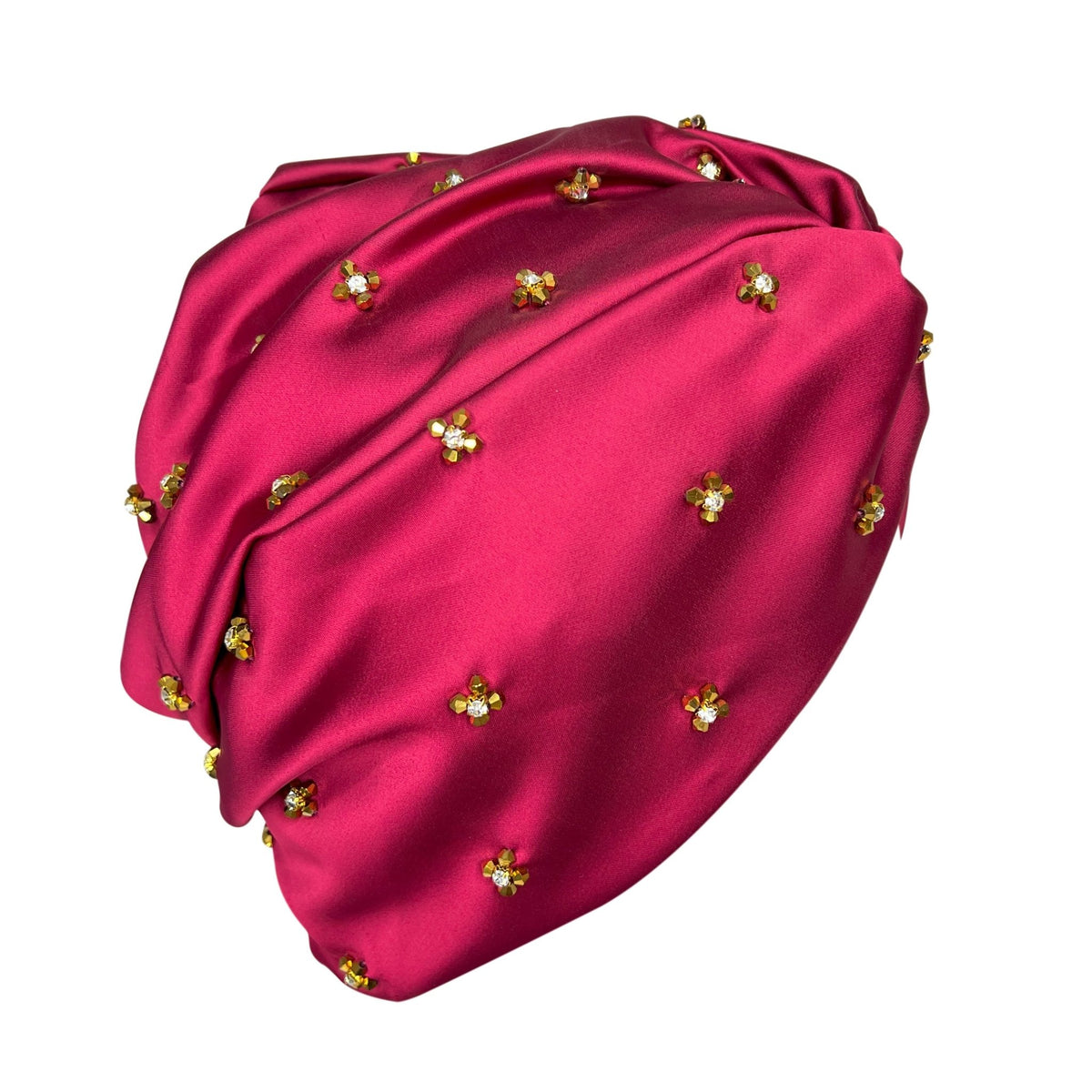 Chic Red Turban Headwrap - Criss cross Style - Onestep Beauty Bar