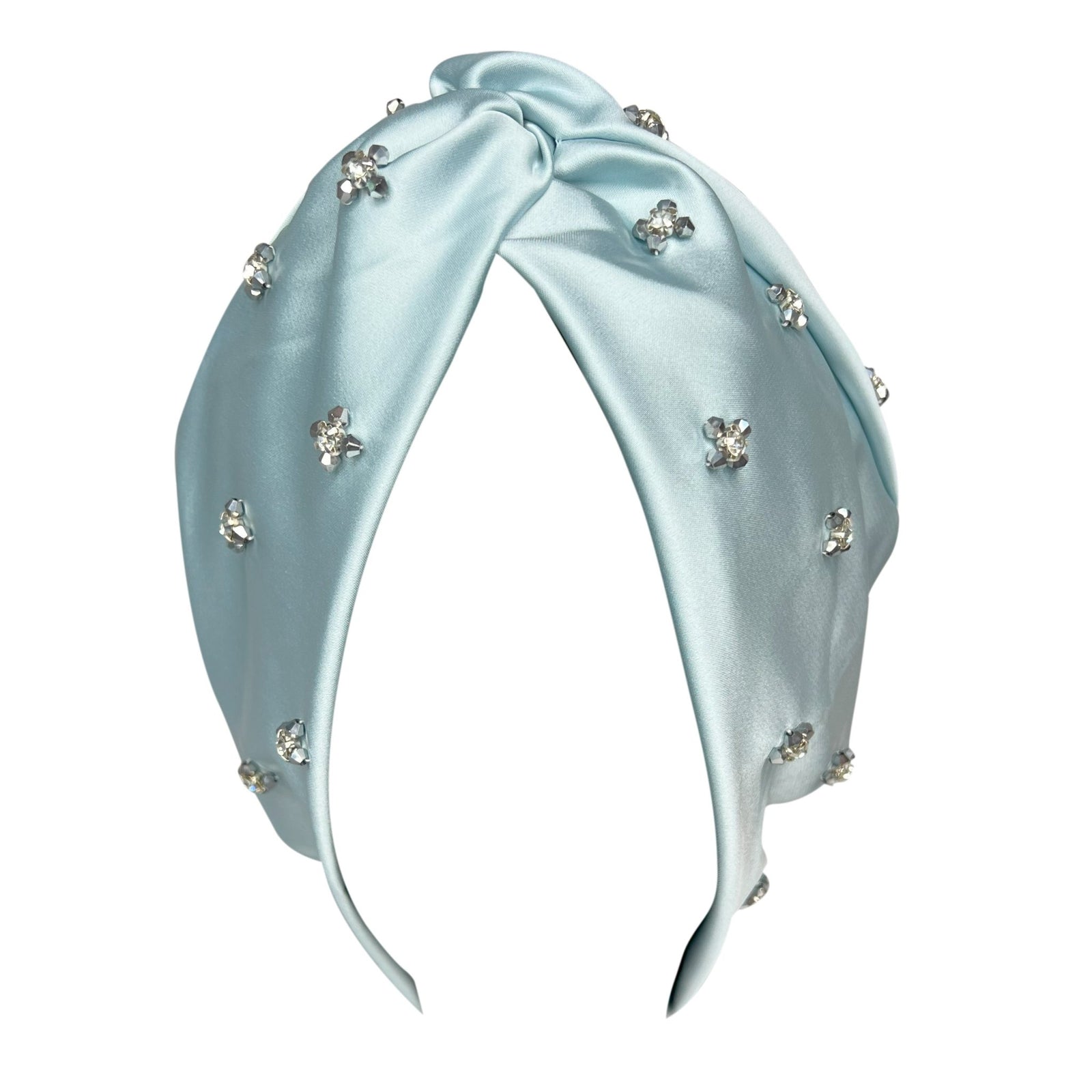 Chic Blue Turban Headwrap - Criss cross Style - Onestep Beauty Bar