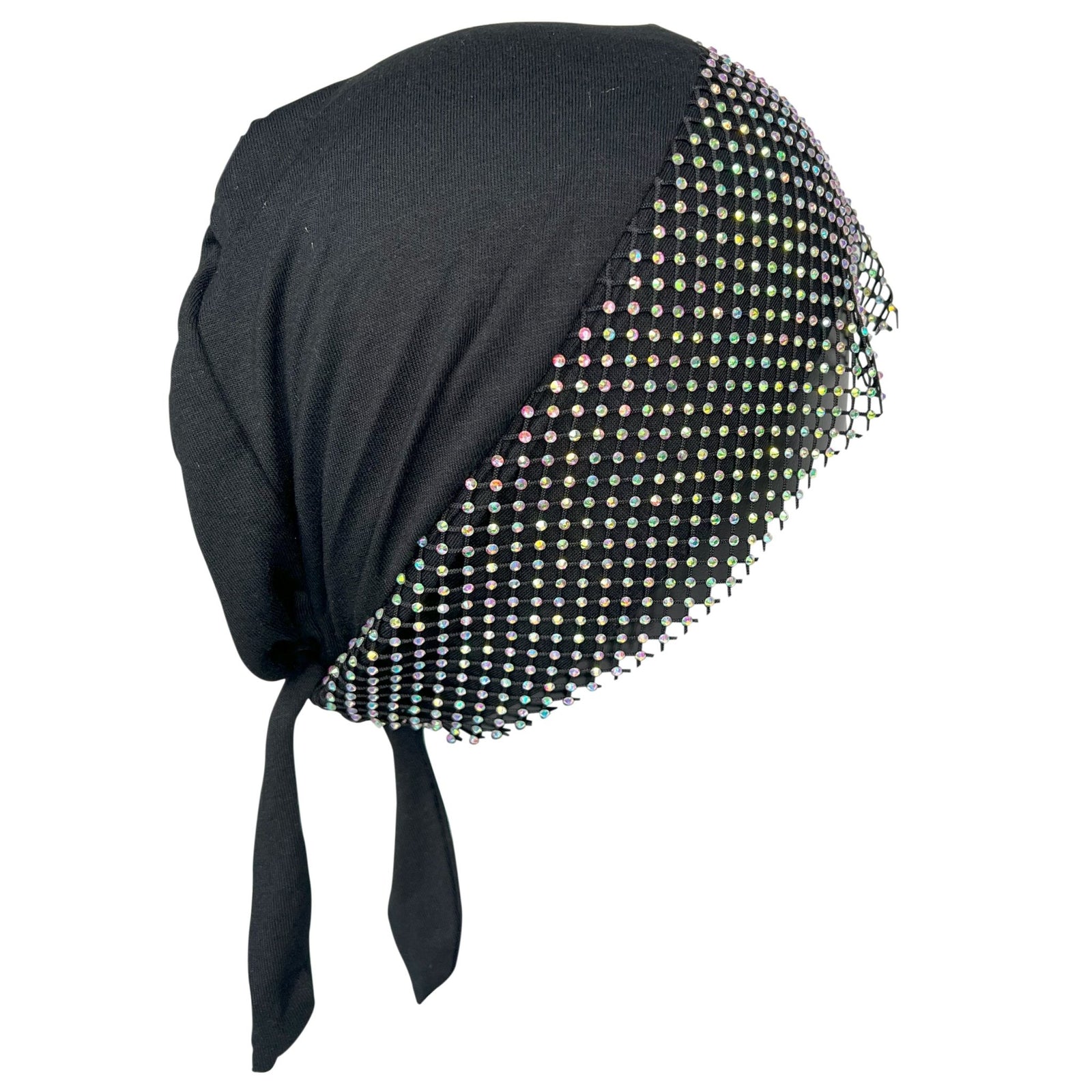 Rhinestone Bandana Headwrap for Bold Glam Style - Onestep Beauty Bar