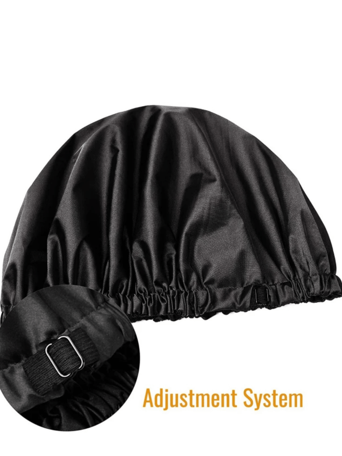 Satin-Lined Shower Cap – Waterproof Hair Protection for Natural, Curly & Braided Hair - Onestep Beauty Bar