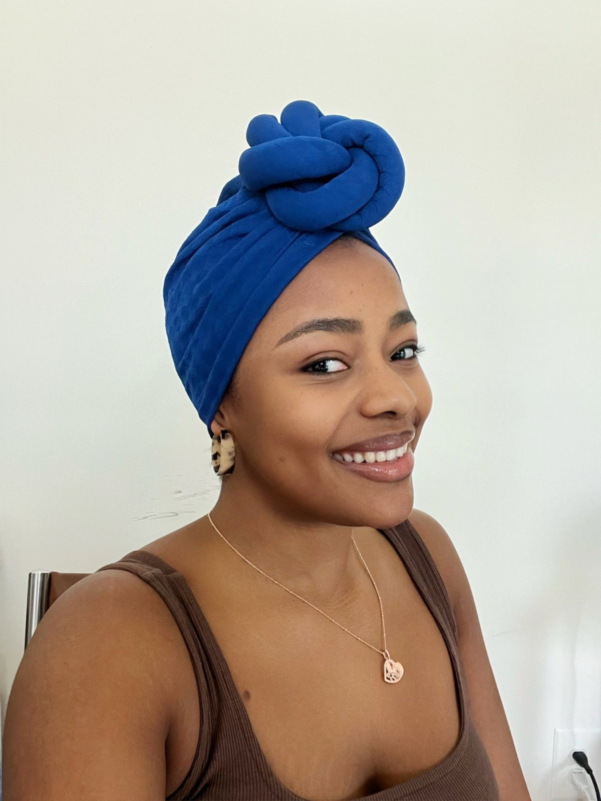 CLASSIC KNOT – Handmade Pre - Wrapped Turban for Effortless Style - Onestep Beauty Bar