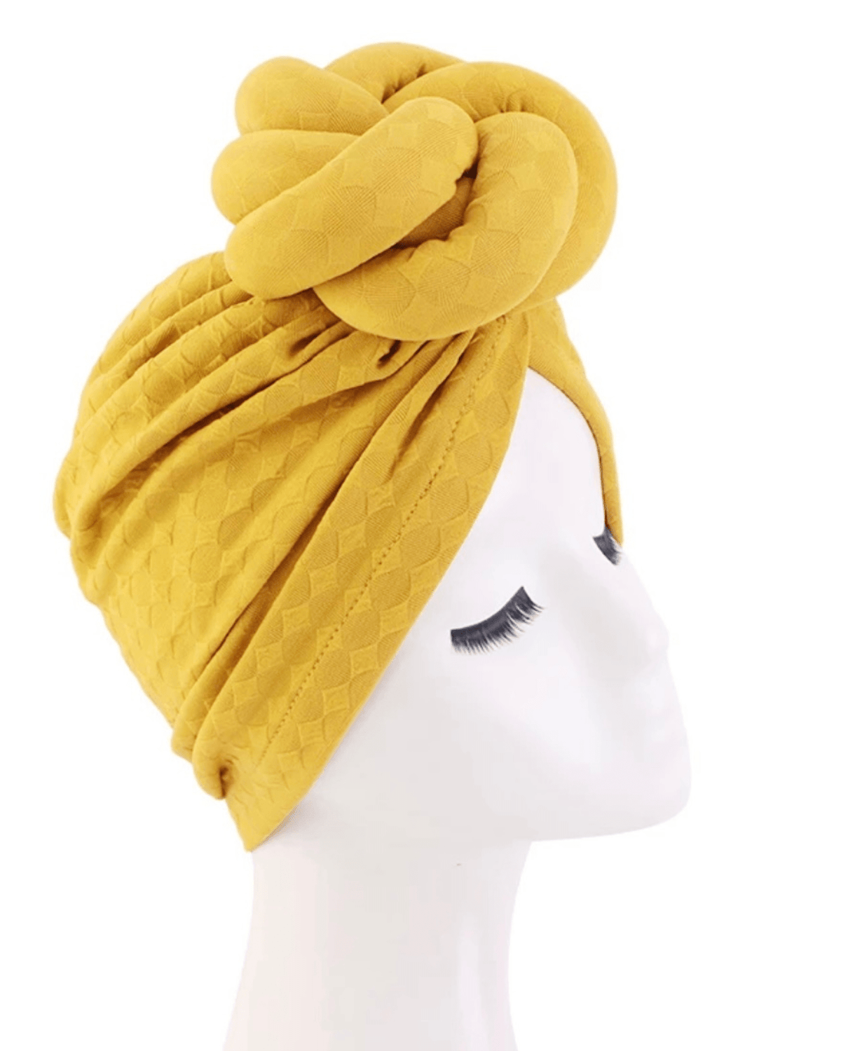 CLASSIC KNOT – Handmade Pre - Wrapped Turban for Effortless Style - Onestep Beauty Bar