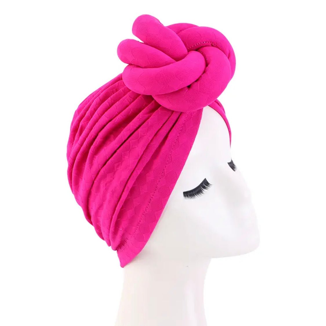 CLASSIC KNOT – Handmade Pre - Wrapped Turban for Effortless Style - Onestep Beauty Bar